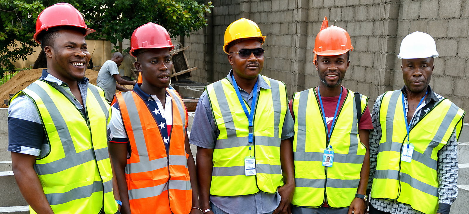 Rich & Ray field engineers at a civil works site