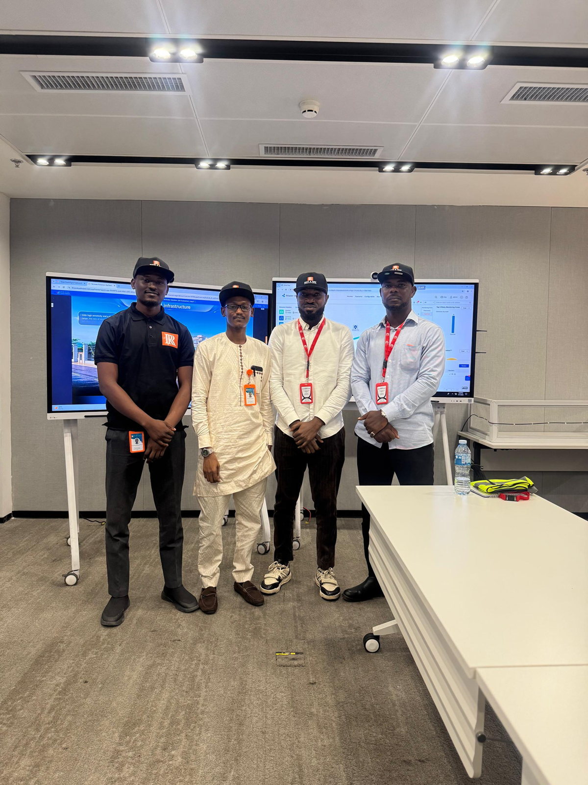 Rich & Ray team at a smart infrastructure presentation